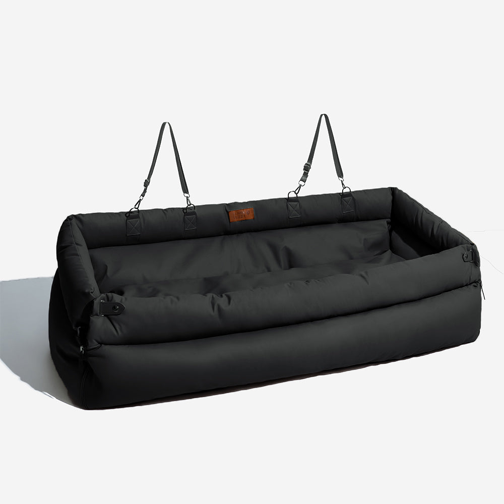 Letto Rialzato Deluxe Per Cani In Finta Pelle – Urban Voyager