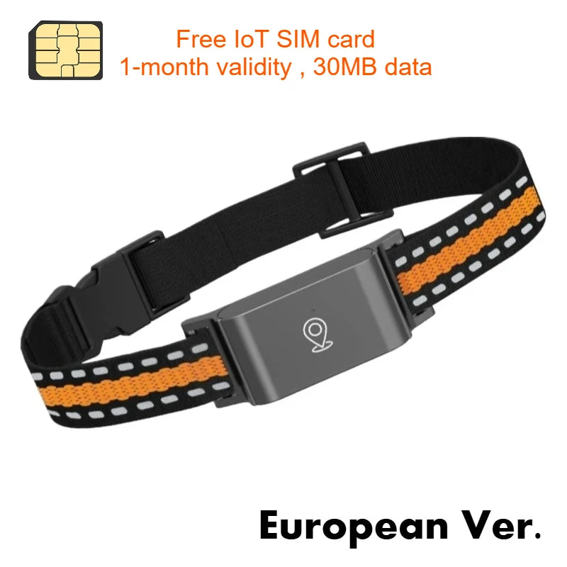 4G GPS Haustier Hund Tracker Halsband kostenlose Karte Echtzeit-Tracking-App Elektronischer Zaun Anti-Lost Dog Locator