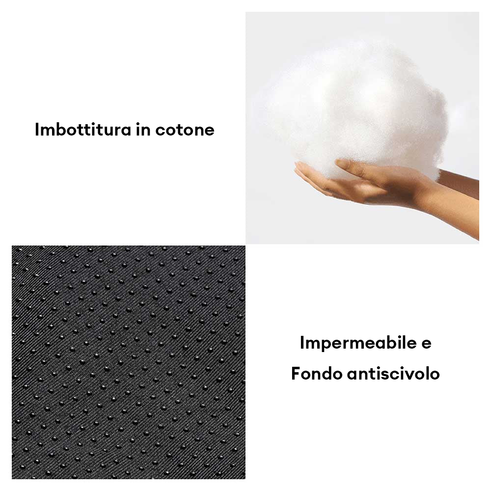 Grande tappetino per cani lavabile, antiscivolo e rinfrescante - Riposo rinfrescante