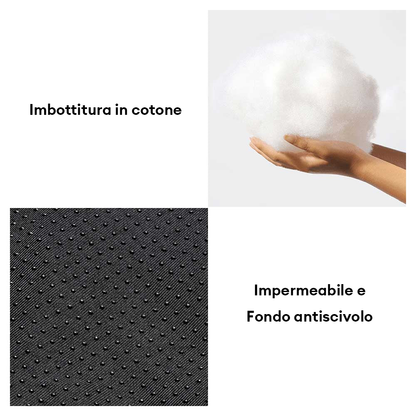 Grande tappetino per cani lavabile, antiscivolo e rinfrescante - Riposo rinfrescante