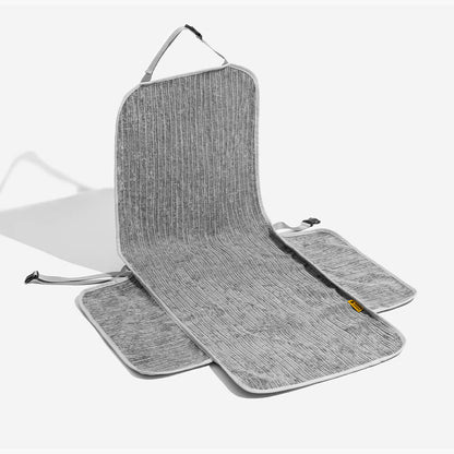 Copertura Protettiva per Seggiolino per Animali in Chenille Striato Impermeabile - Strada più Sicura