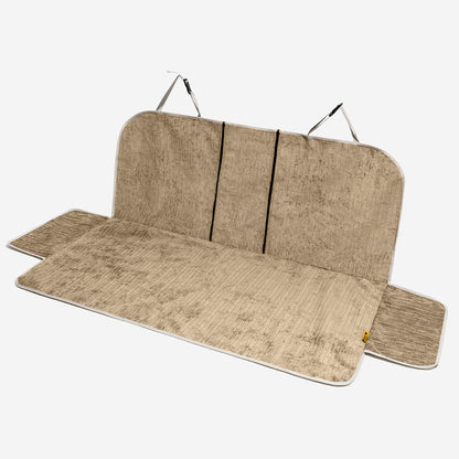 Copertura Protettiva per Seggiolino per Animali in Chenille Striato Impermeabile - Strada più Sicura