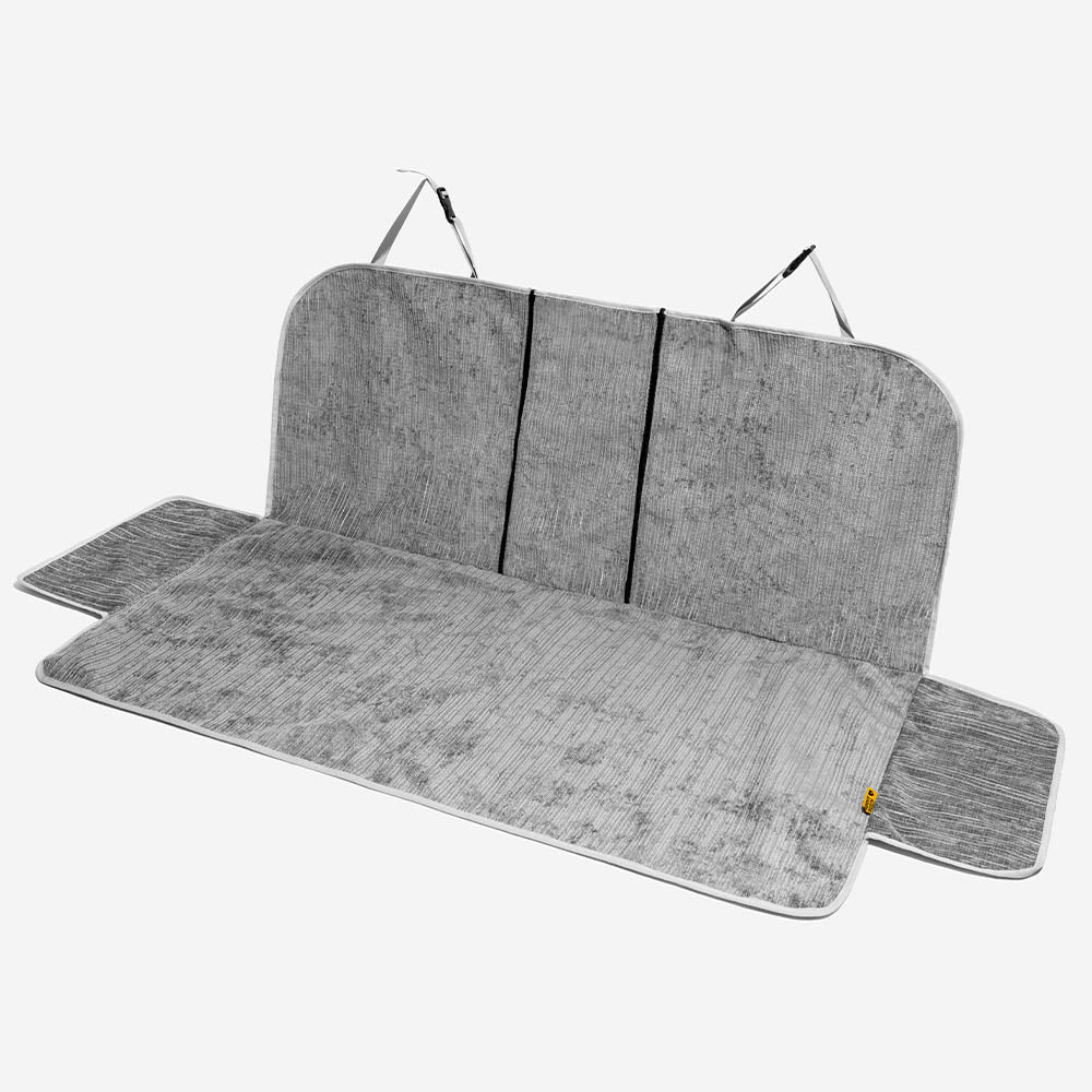 Copertura Protettiva per Seggiolino per Animali in Chenille Striato Impermeabile - Strada più Sicura