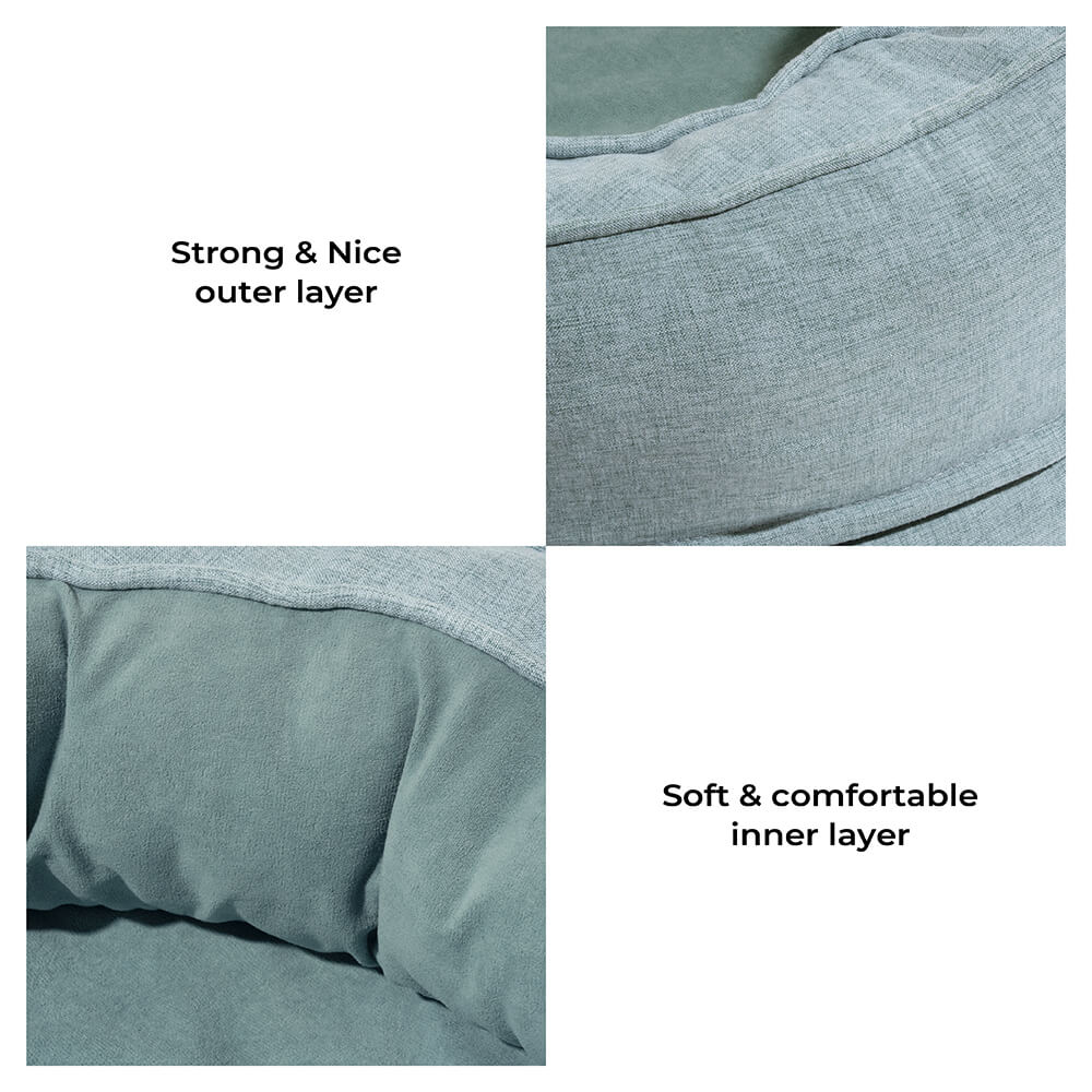 Letto ortopedico a ciambella per cani