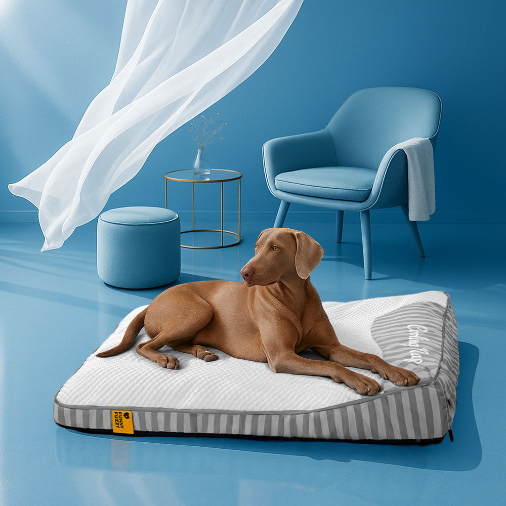 Letto ortopedico per cani rettangolare lavabile e rinfrescante extra large - Cooling Nap