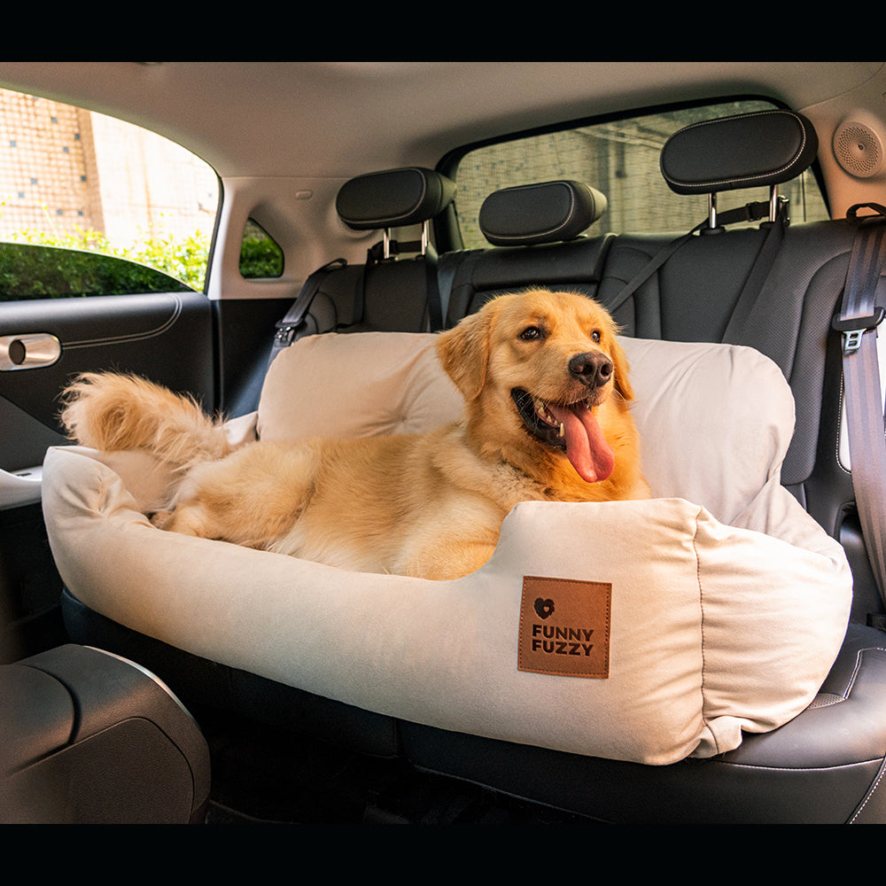 Letto per auto per cani di taglia media e grande con supporto di sicurezza per i viaggi