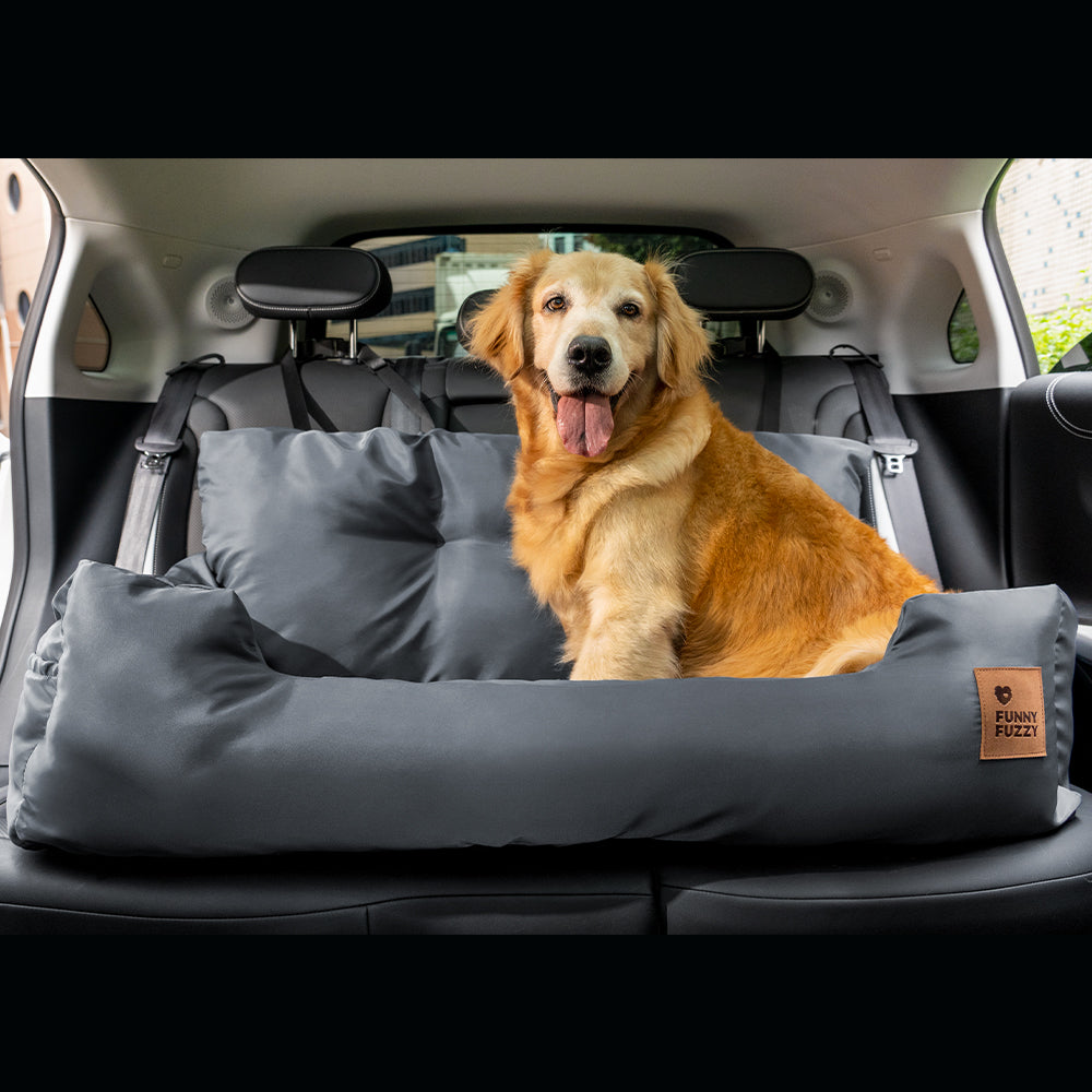 Letto per auto per cani di taglia media e grande con supporto di sicurezza per i viaggi