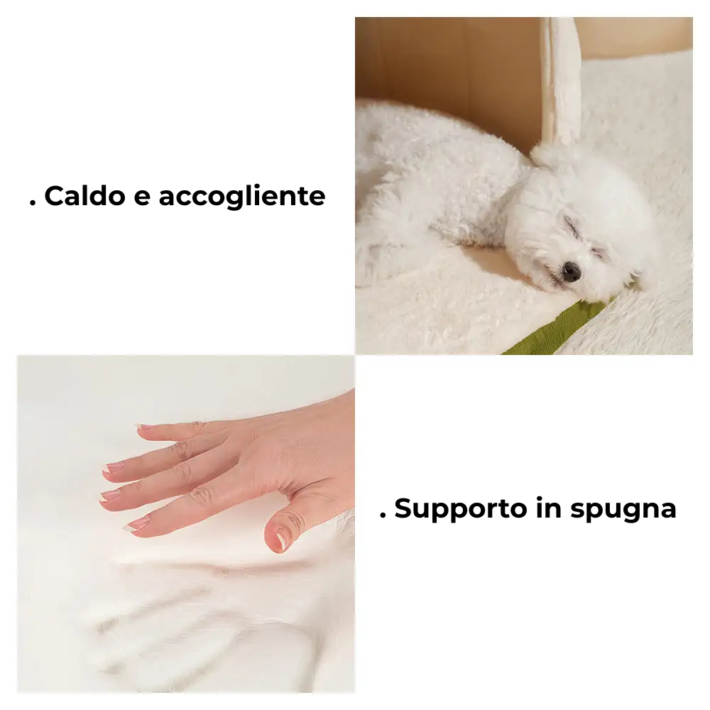 Cuccia Accogliente - Calda e Accogliente per un Sonno Profondo