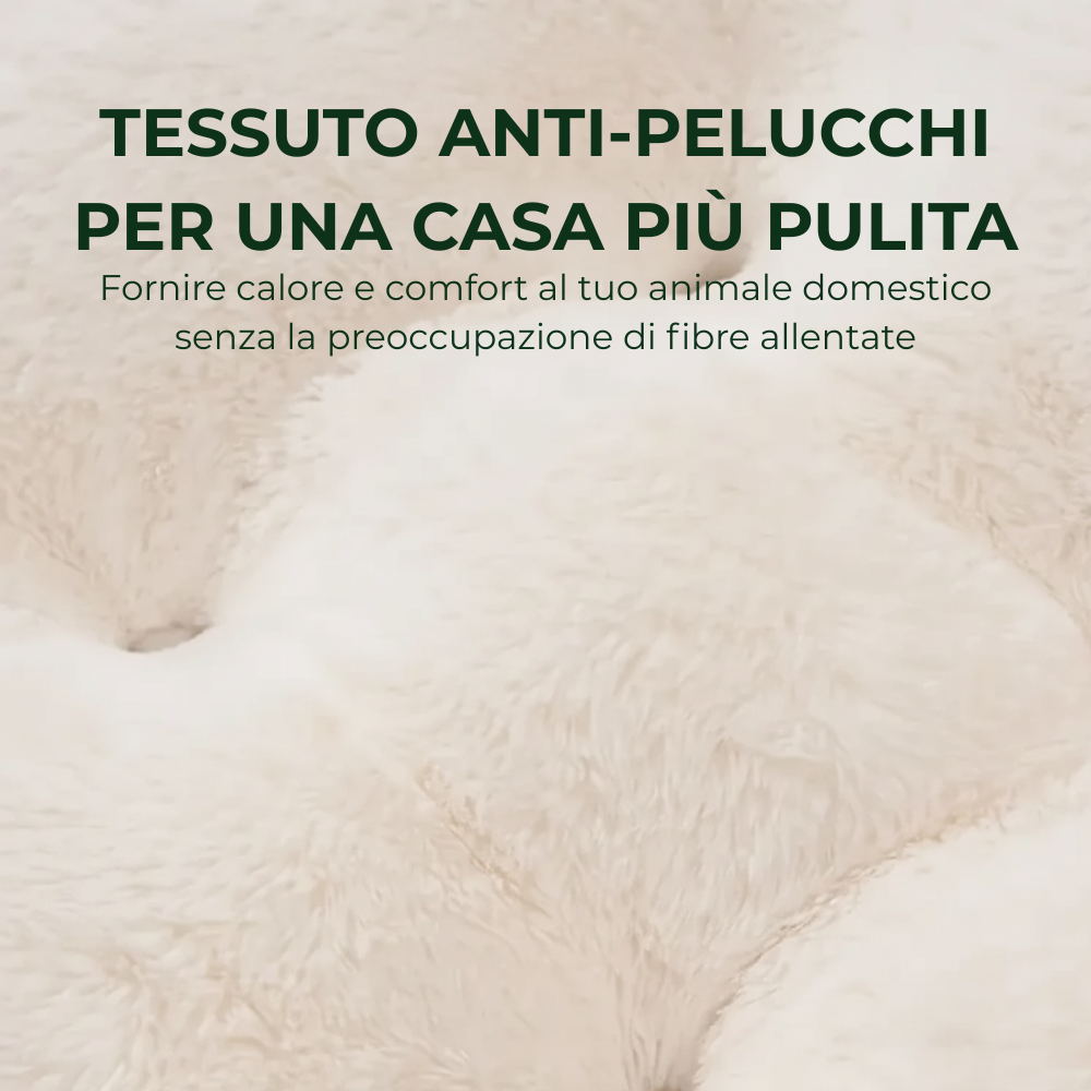 Waggly™ CozyNest – Cuccia-Caverna Morbida per Cani e Gatti