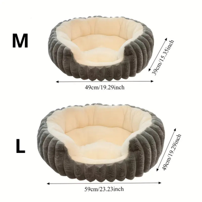 Waggly™ CozyNest – Cuccia-Caverna Morbida per Cani e Gatti