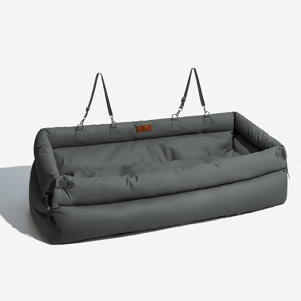 Letto Rialzato Deluxe Per Cani In Finta Pelle – Urban Voyager