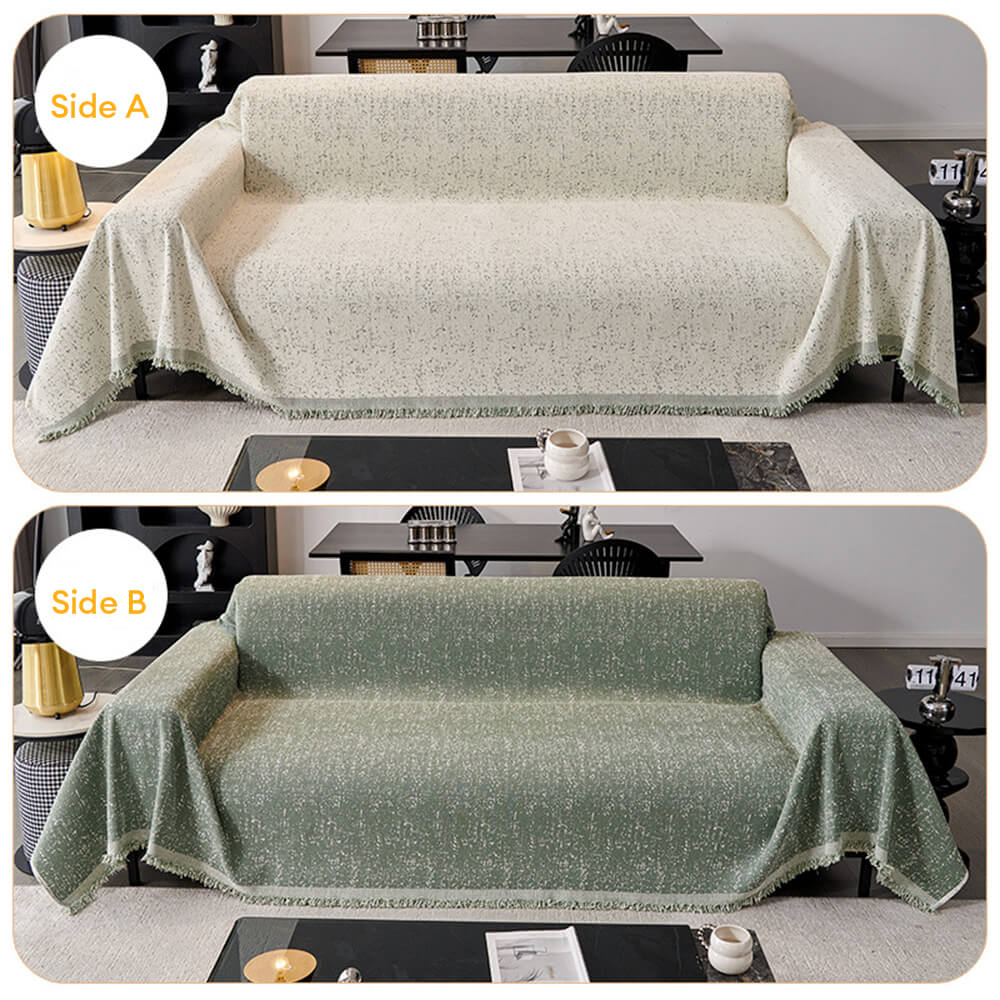 Copertura per divano anti-graffio per gatti in chenille moderno minimalista a copertura totale