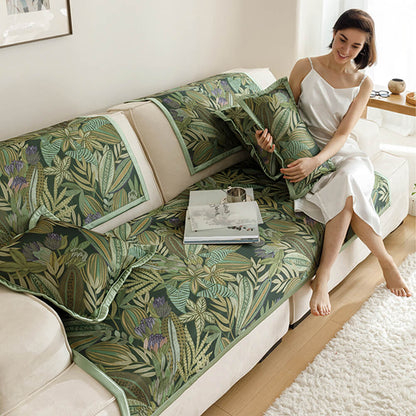 Copridivano Floreale Pastorale Rinfrescante Per Tutte Le Stagioni