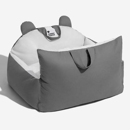 Letto di sicurezza per auto per animali Bear Ears, cuccia per auto per cani.
