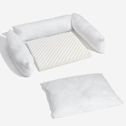 Divano Letto Ortodontico per Cani in Flanella Deluxe a Doppio Strato