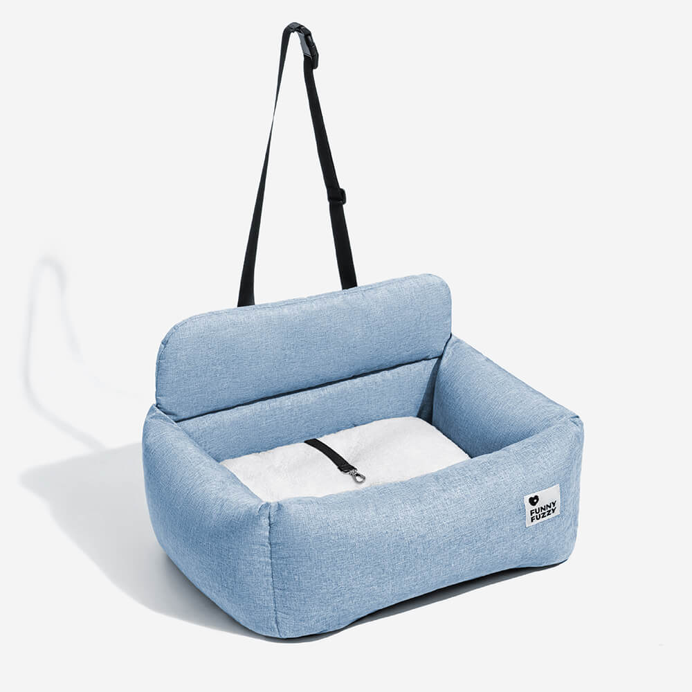 Cuscino da viaggio completo e durevole, lavabile, per auto, letto per cani da sedile posteriore