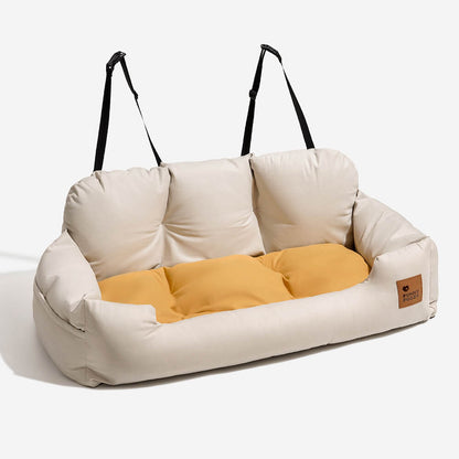 Letto per auto per cani di taglia media e grande con supporto di sicurezza per i viaggi