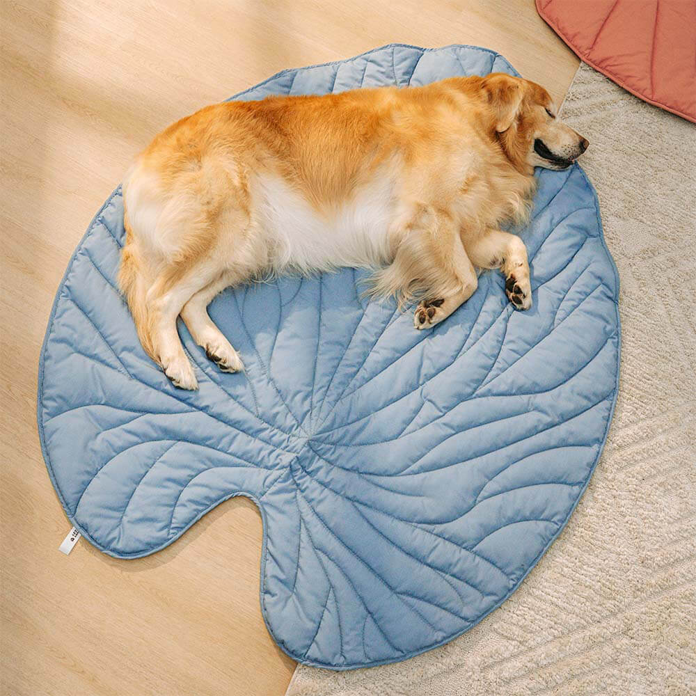 Coperta per cani a forma di foglia