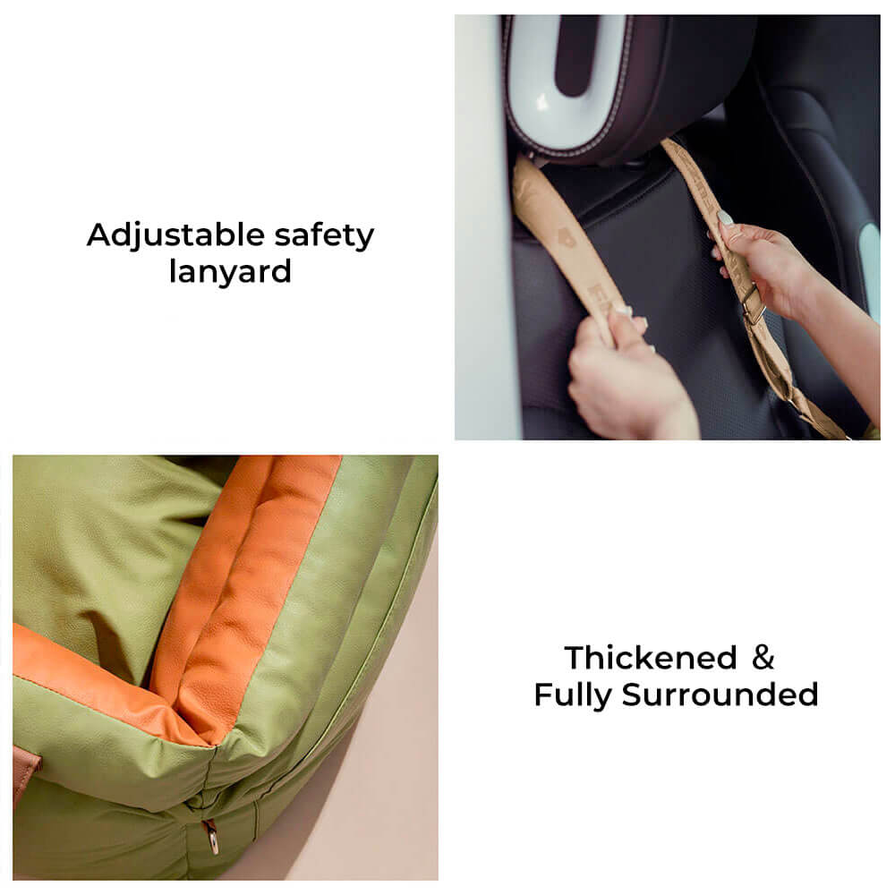 Letto Rialzato Deluxe Per Cani In Finta Pelle – Urban Voyager