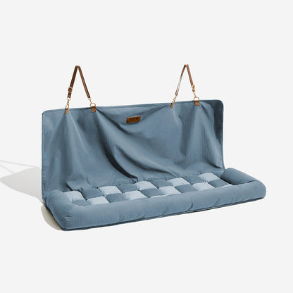 Cuscino di Sicurezza per Viaggiare Sedia Auto per Cani di Grandi Dimensioni - Lounge a Scacchiera