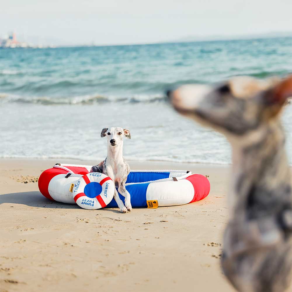 Letto Per Animali Domestici Impermeabile E Rinfrescante Con Cuscino - Chill Raft