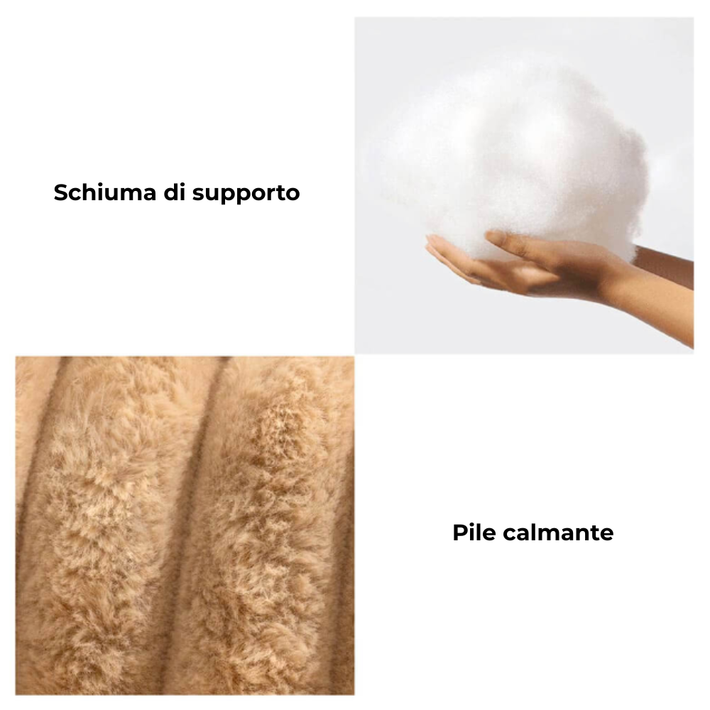 Cuscino ortopedico per cani grande, morbido e lavabile per divano letto, Snoozy Dream