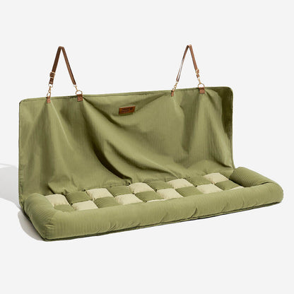 Cuscino di Sicurezza per Viaggiare Sedia Auto per Cani di Grandi Dimensioni - Lounge a Scacchiera