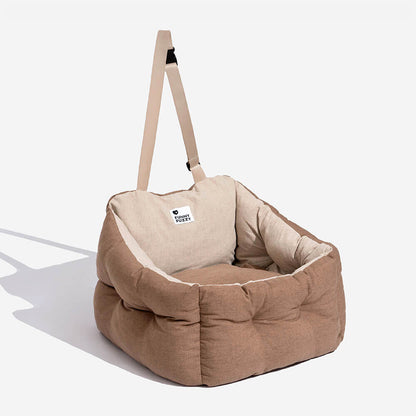 Letto per cani da viaggio con protezione impermeabile, rialzato e rinforzato.