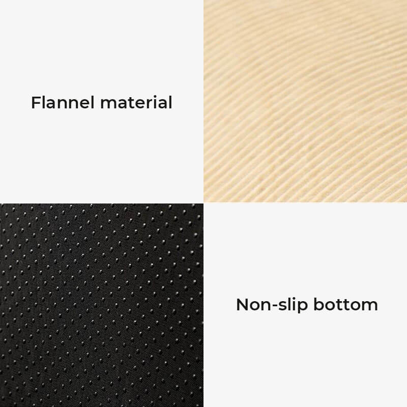 Letto per cani grande in flanella caldo, rimovibile e semi-chiuso.