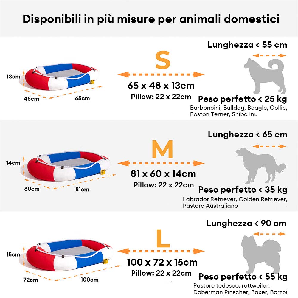 Letto Per Animali Domestici Impermeabile E Rinfrescante Con Cuscino - Chill Raft