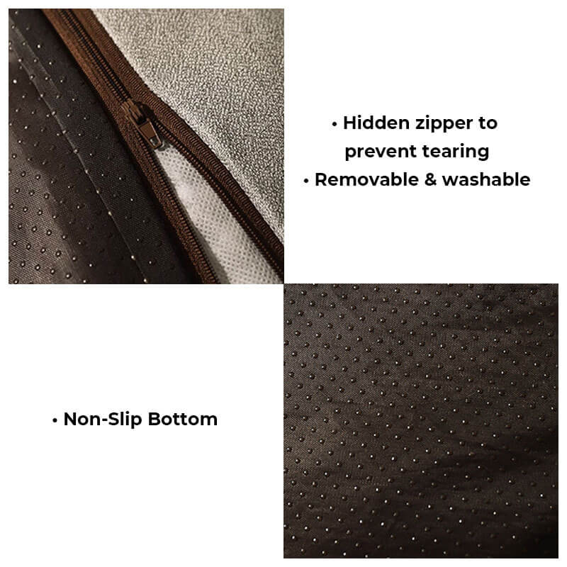 Cuscino per cani personalizzato grande spesso resistente ai graffi con protezione per la schiena