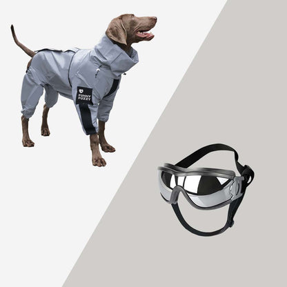 Accessori per cani riflettenti, impermeabili e per tutte le condizioni atmosferiche, giacca antipioggia.