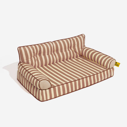Letto per cani grande pieghevole e impermeabile Stripe - Sunny Siesta
