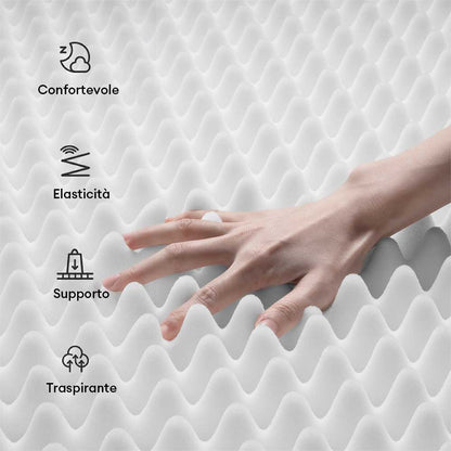 Letto per cani con supporto in spugna per il sonno profondo e anti-ansia