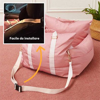 Letto per auto impermeabile per cani - Prima Classe
